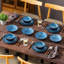 Piece Stoneware Dinnerware Set - Service for 4-114286612
