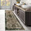 Tapis rétro lavable à la machine - Tapis doux avec envers antidérapant pour le salon, la chambre à coucher, le bureau, brun-517869140
