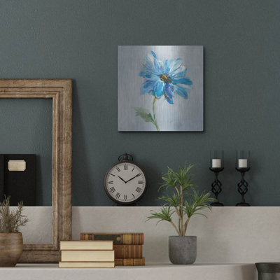 Winston Porter «Floral Bloom 1 V2» par Danhui Nai, art mural en métal
