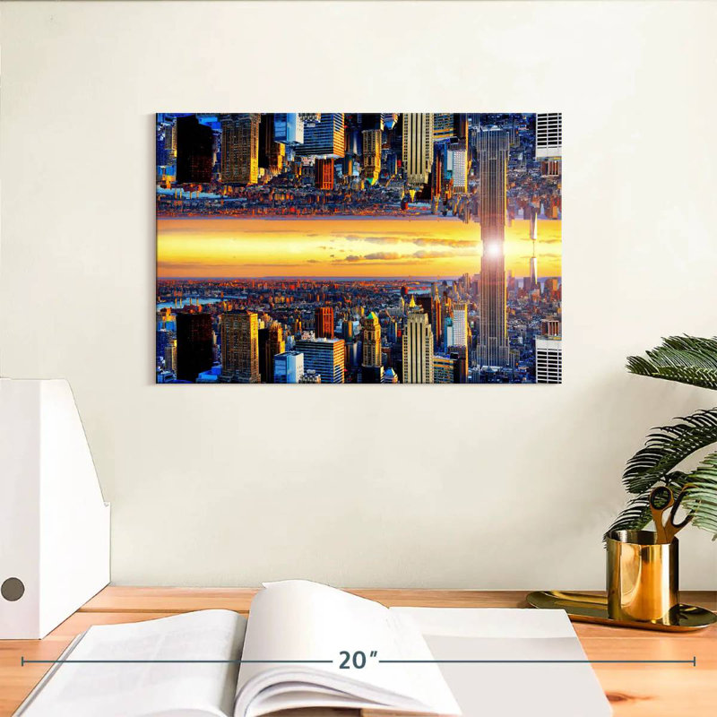 Sireci NYC Double Sided, 8" H x 12" W