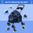 Foldable Pet Stroller (Blue)-122515917