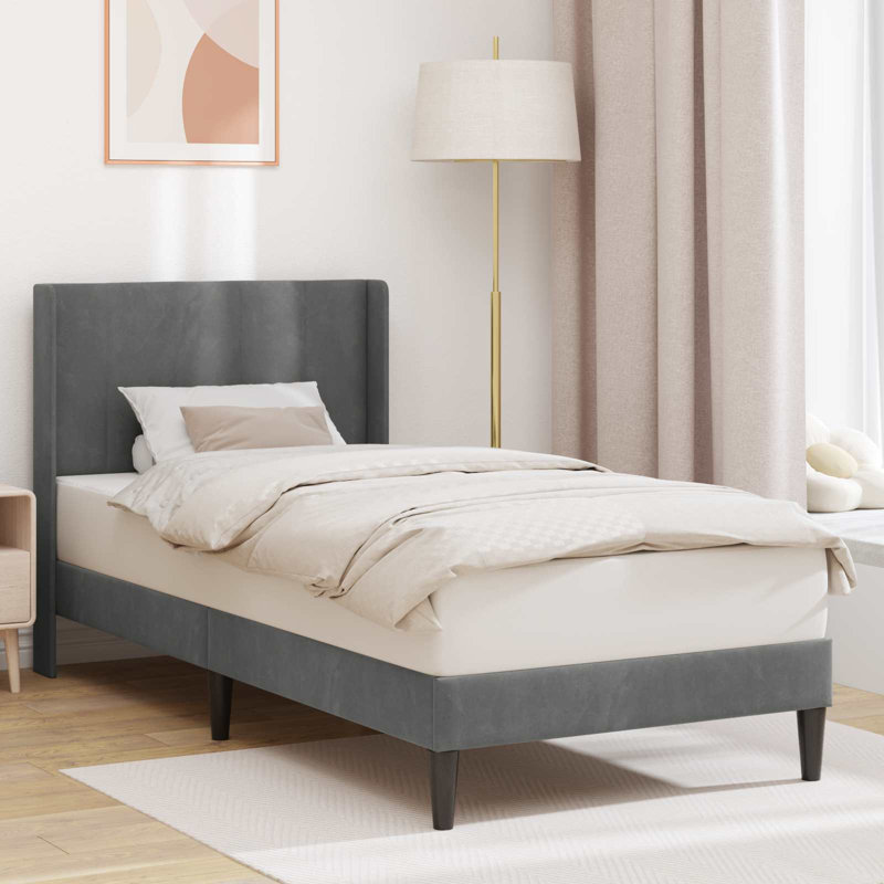 Bed, Grey, Super King (6')