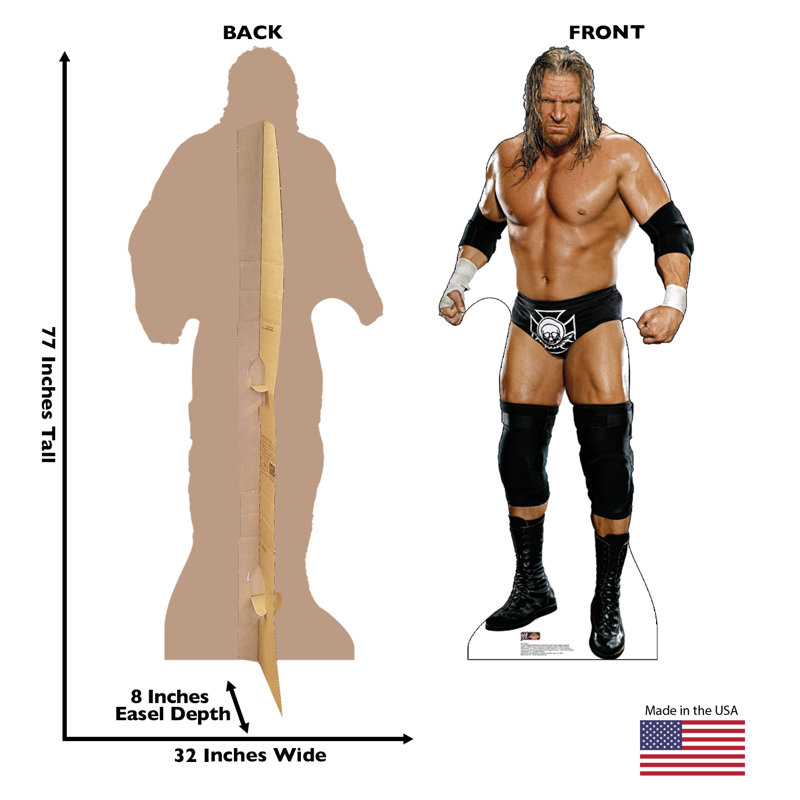 Support en carton triple h wwe