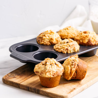 GreenPan Non-Stick Steel Muffin Pan with Lid