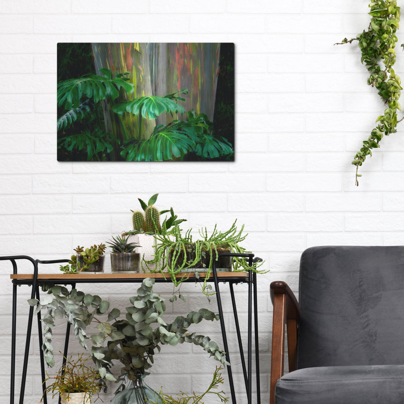 «Tropical Leaves» par Dennis Frates, H 12 po x l 16 po