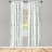 Microfiber Arrow Semi-Sheer Rod Pocket Curtain Panels-61298337-61940817
