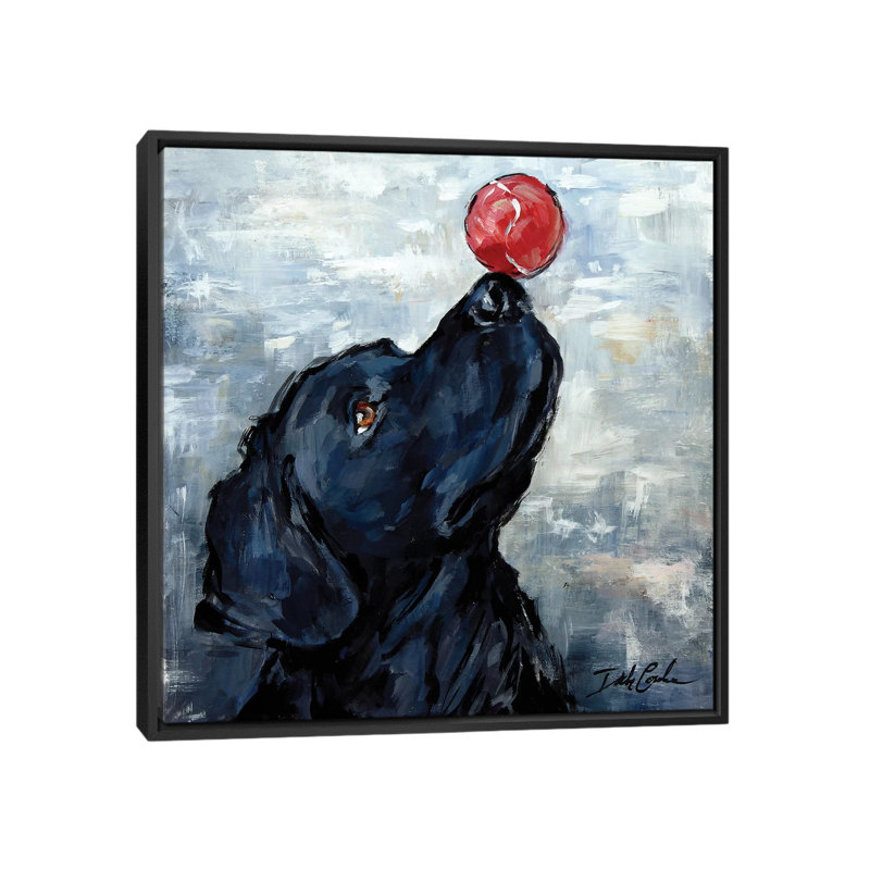 Hocus Focus, impression sur toile, H 18 po x l 18 po x P 1,5 po, Toile avec cadre noir, Pas de tapis