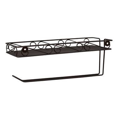 Fleur De Lis Living Metal Wall / Under Cabinet Mounted Paper Towel Holder &  Reviews