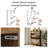 Anteus 16 Pair Arch Rattan Shoe Storage Cabinet with 2 Flip Drawers 2 Storage Drawers-1417173303