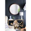 Miroir rond 30 "x 30" rose pour la salle de bain, le vestibule et le salon-616766360