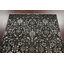Tapis oriental abstrait à motif de teinture végétale noué à la main 4 x 6