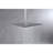 Stainless Steel Bathroom Rainfall Shower Head - High , Water Saving, Self-cleaning, 12x12 In, White With Self-cleaning And Saving Feature Steel, Grace-118768069