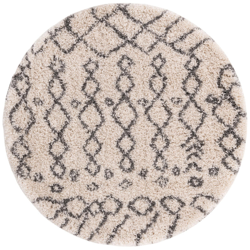 Pickering Geometric Indoor Rug, Round 4'1"