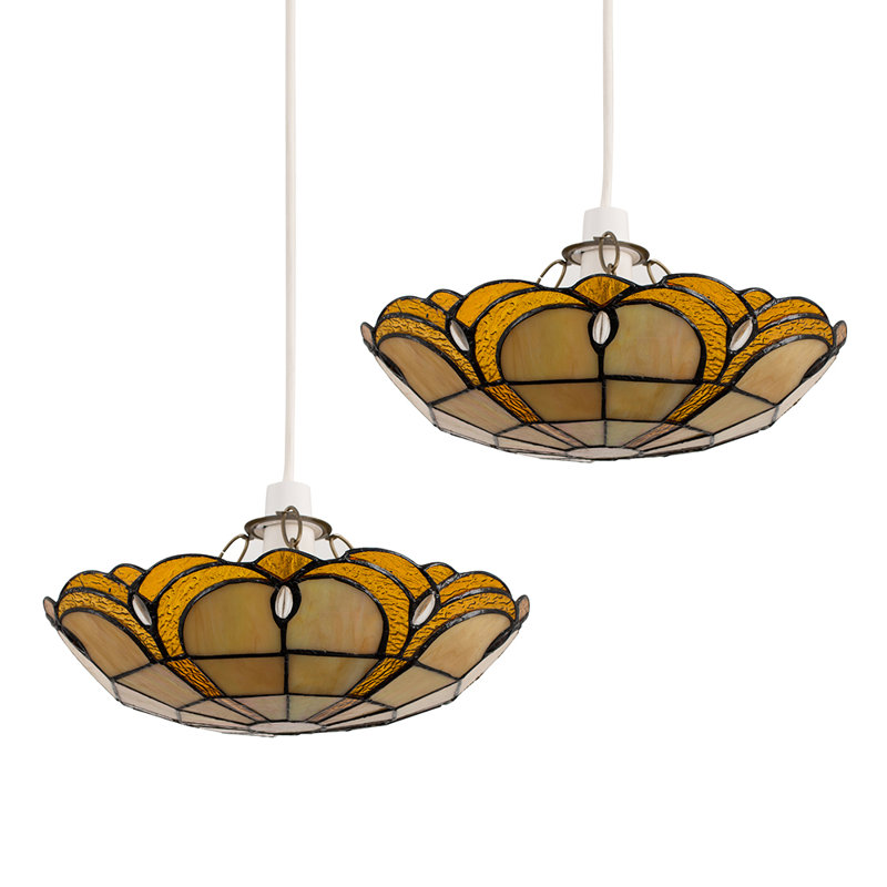 Plemons 2-Light Bowl Lamp Shade