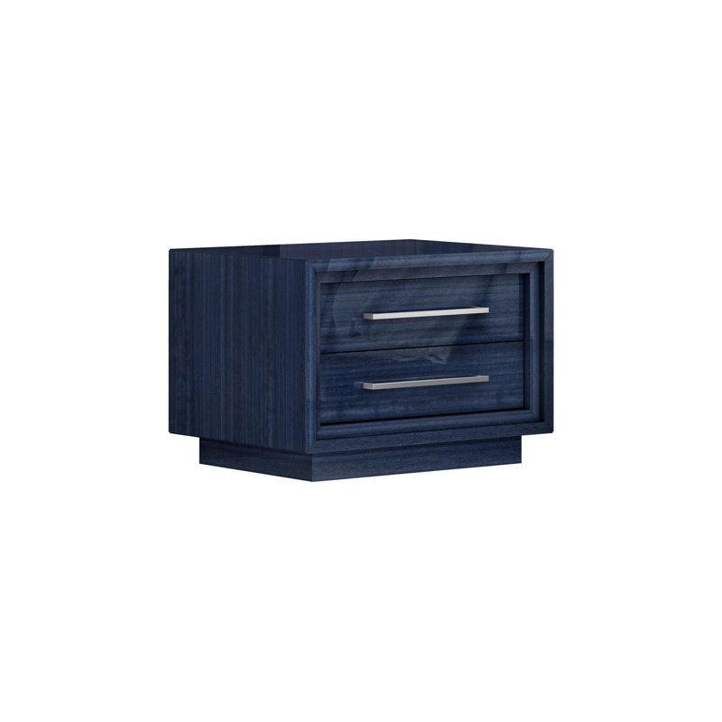 Table de chevet 2 tiroirs Dequann