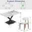 Ensemble de table de salle à manger 5 pièces Juvan-1608542807-1608542801