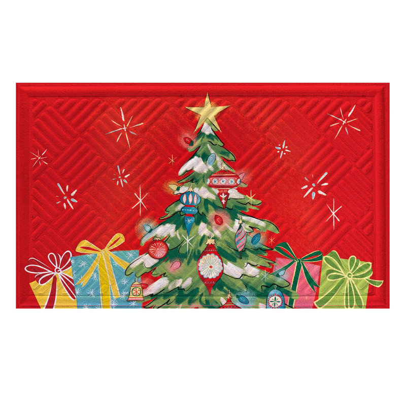 Tapis de Noël en relief « Joie sincère »