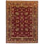 One-of-a-Kind Oriental Hand-Knotted Wool Burgundy/Gold/Teal Area Rug