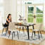 Ensemble de table de salle à manger Hranislav Elegant 5 pièces 63 po-1221693926-1230824099