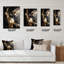 Ilsi - Horloge murale abstraite en marbre-958641167