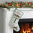 Pine Initial and Name Personalized Trim Stocking-390735955