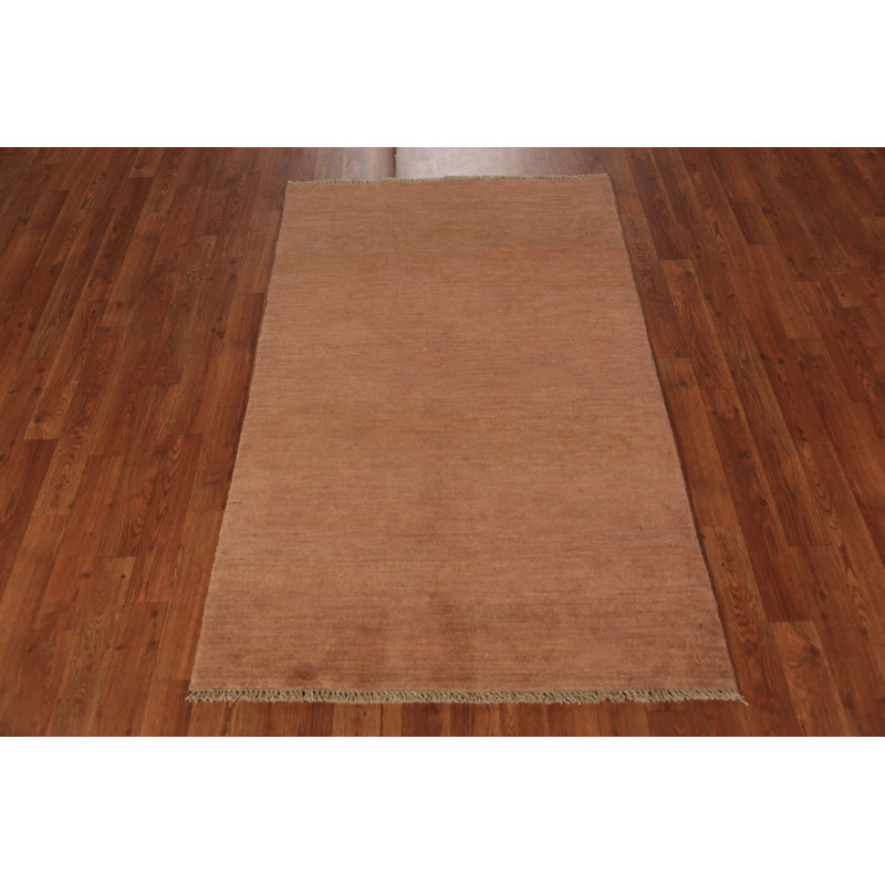Tapis de vestibule moderne fait à la main 3 x 5 Gabbeh