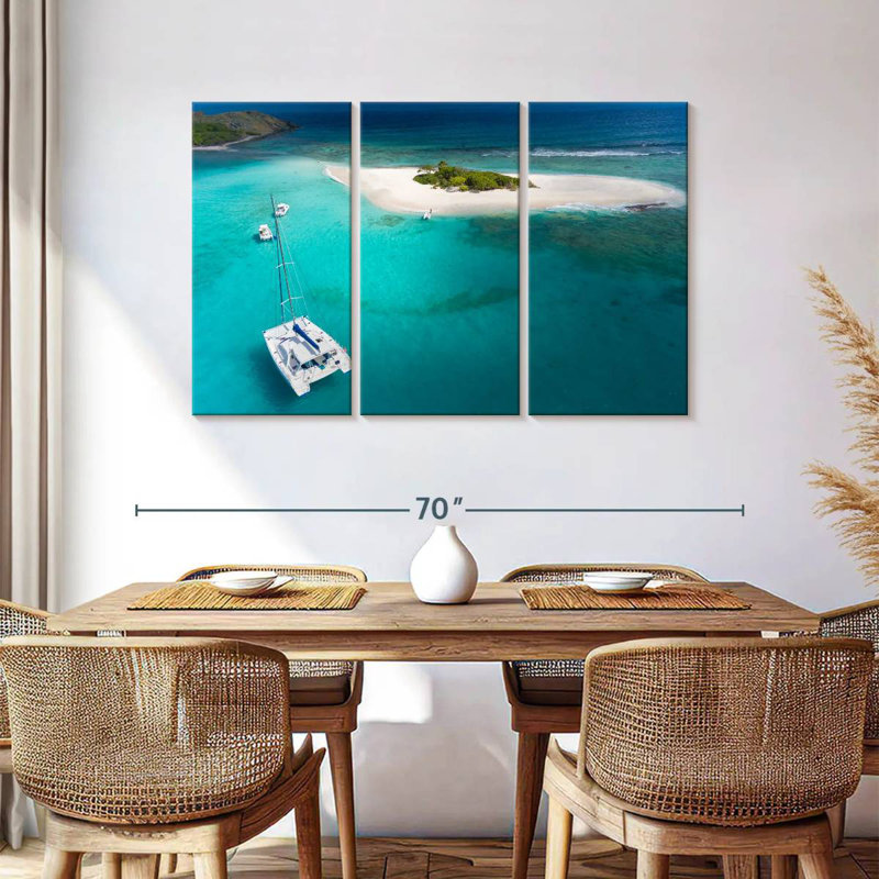 Catamaran tropical Mehar, H 36 po x l 57 po