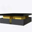 Table basse moderne carrée avec rangement et 4 tiroirs-1012487092