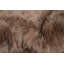 Tapis en peau mouton taupe area Ariah