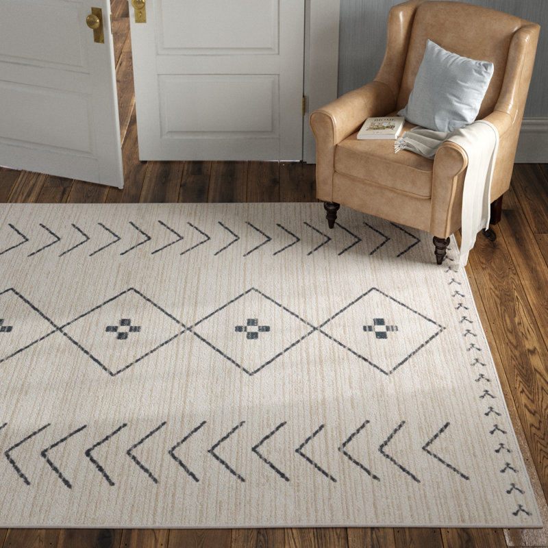 Phoebe Washable Moroccan Indoor Rug, Rectangle 7'10" x 10'