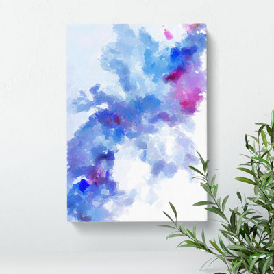 Become One Abstract - Wrapped Canvas
