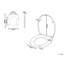 Toilet Seat PAPURI Soft Close Duroplast White-1433912974