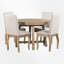 Ensemble de salle à manger extensible pour 4 personnes Zaena-1975928629-2009748924-1949326607