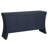 Refined Industrial 4-Door Cabinet, Navy - Wooden Legs & Functional Design For Living Area With 4 Doors, Blue Bronze Clasps Storage-1001603408