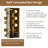 3-Functions 12" Ceiling-Mounted Thermostatic Shower System-119149910