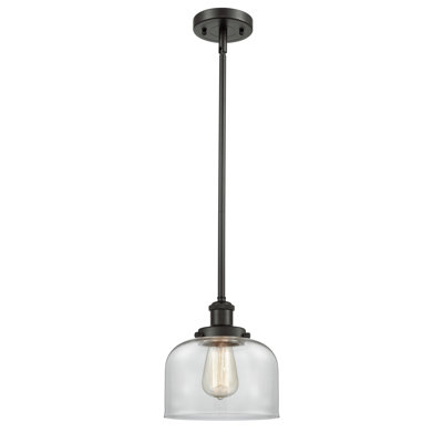 Ballston Urban Bell - 1 Light 8" Stem Hung Mini Pendant
