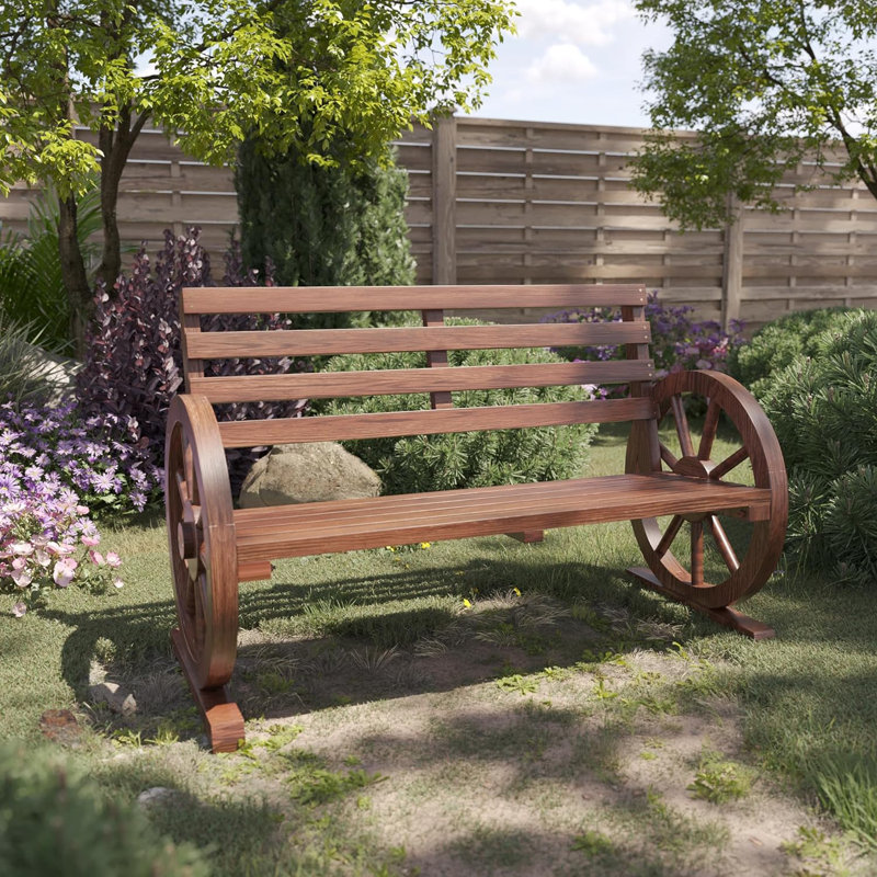Banc d'extérieur en sapin
