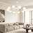 39.4" Bladeless Ceiling Fan with Remote and 10 lights-552231100