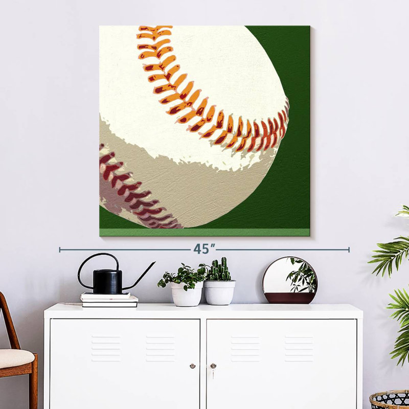 Baseball I, 33" H x 33" W