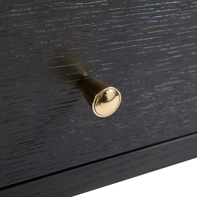 Gabriel Solid Wood End Table, Espresso