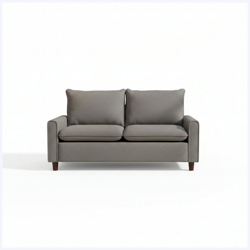 Canapé-lit Sleeper - contenant de meubles direct kathy collection tissu d'ameublement moderne et contemporain, gris foncé