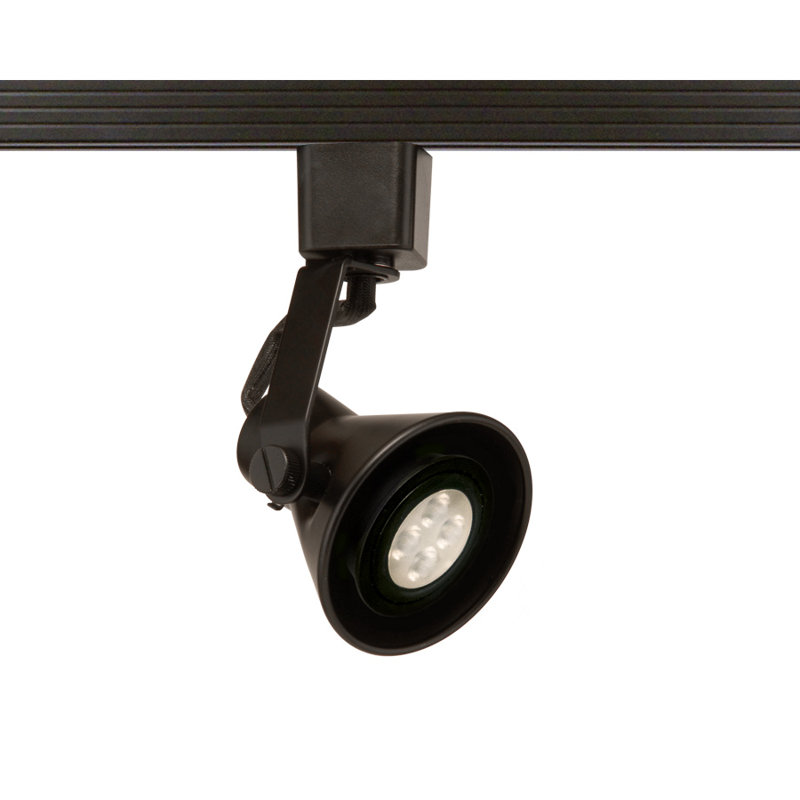 Line Adjustable Track Head, Black, Lightolier Series