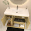 Ensemble de meuble-lavabo mural 42 po avec portes et tiroir intérieur Stella-258560350