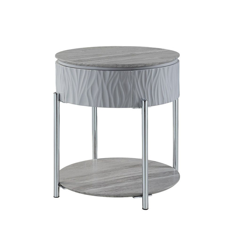Table de bout avec rangement Dahntay