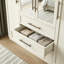 Cleverton 4 Door 3 Drawer Wardrobe with Mirror-121039414
