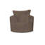 Upholstered Swivel Armchair-2005572972