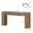 Rustic Extra Long Console Table for Entryway, Hallway, or Behind Sofa
