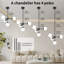 Lustre spoutnik 4 lumières Kalaila-483327050