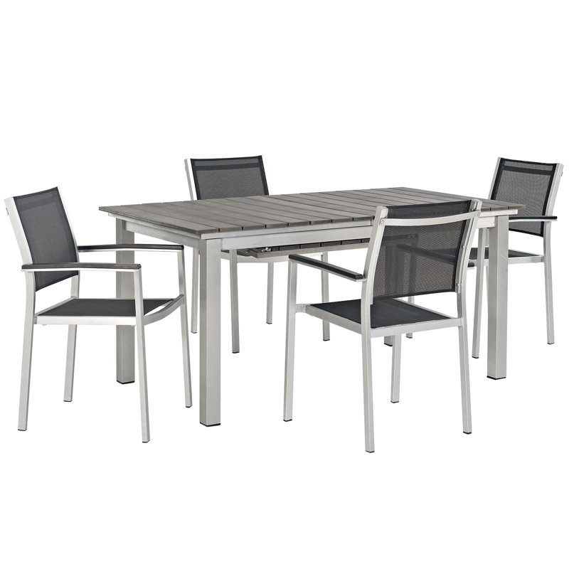 Ensemble repas d'extérieur 5 pièces Shore