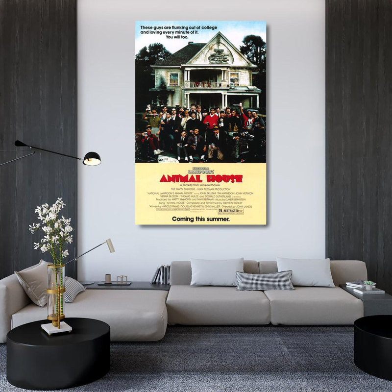 Animal House, 48" H x 31" W